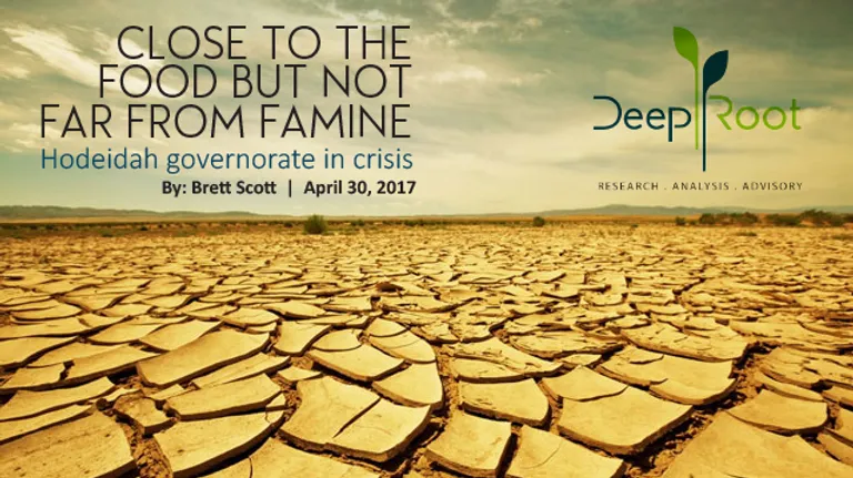 Close to the food but not far from famine