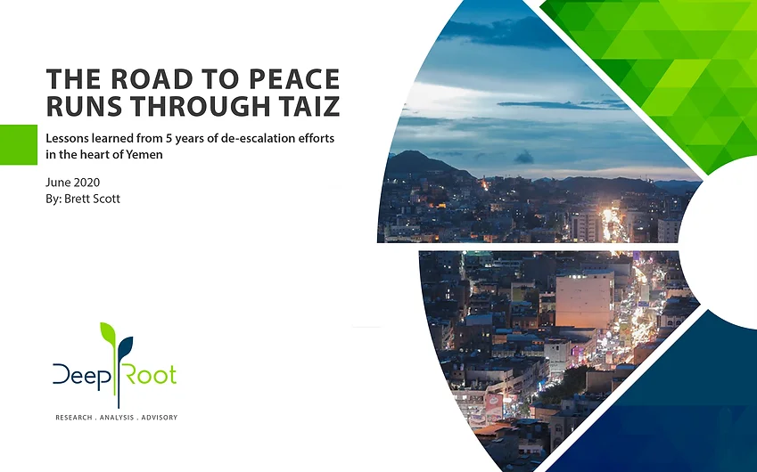 THE ROAD TO PEACE RUNS THROUGH TAIZ